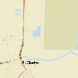 Saint Charles Street Map