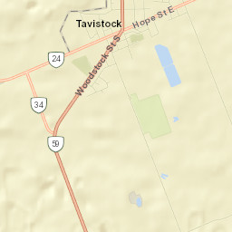 Tavistock Street Map