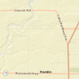 Hamlin Street Map