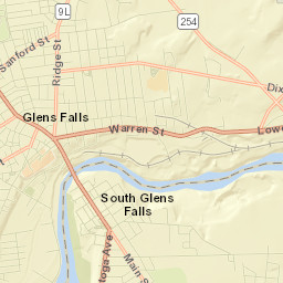South Glens Falls Street Map