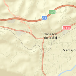 Cabezón de la Sal Street Map