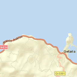 Getaria Street Map