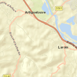 Artiguelouve Street Map