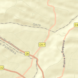 Boulogne-sur-Gesse Street Map