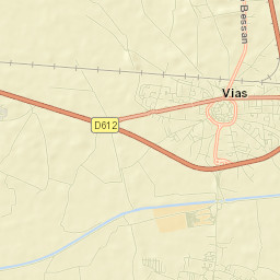 Vias Street Map