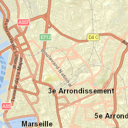 Saint-Lazare Street Map
