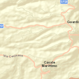 Casale Marittimo Street Map
