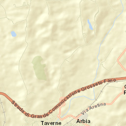 Taverne D'Arbia Street Map