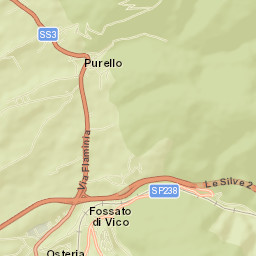 Fossato di Vico Street Map