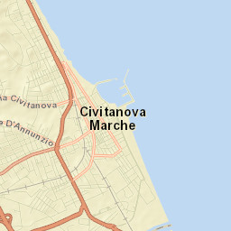 Civitanova Marche Street Map