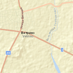 Vetrino Street Map