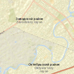 Groznyy Street Map