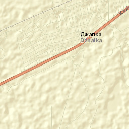Dzhalka Street Map