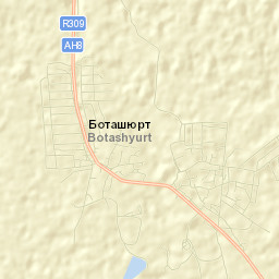 Botashyurt Street Map