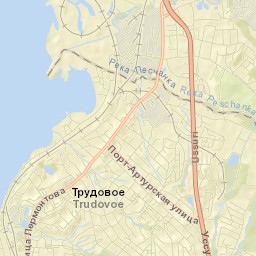 Trudovoye Street Map