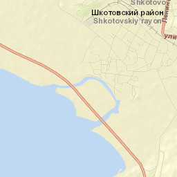 Shkotovo Street Map