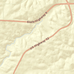 Winneshiek County Street Map