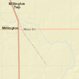 Millington Street Map