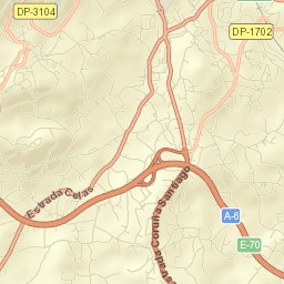 Culleredo Street Map