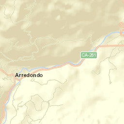 Arredondo Street Map