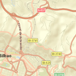 Bilbao Street Map