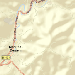 Markina-Xemein Street Map