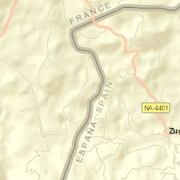 Zugarramurdi Street Map