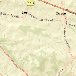 Ousse Street Map