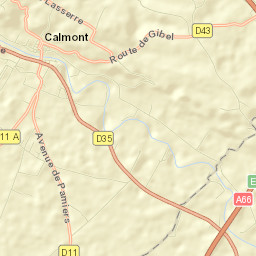 Calmont Street Map