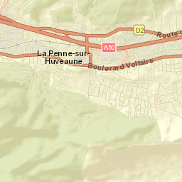 Saint-Menet Street Map
