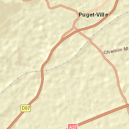 Puget-Ville Street Map