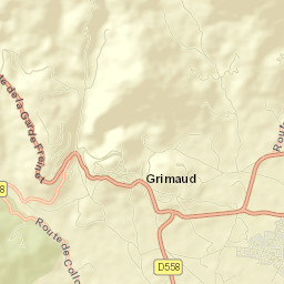 Grimaud Street Map