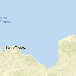 Saint-Tropez Street Map