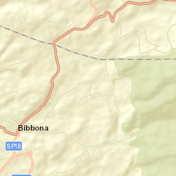 Bibbona Street Map