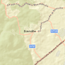 Sovicille Street Map
