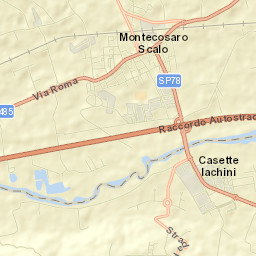 Borgo Stazione Street Map