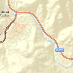 Raška Street Map