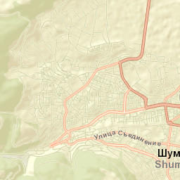 Shumen Street Map