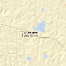 Solnechnoye Street Map