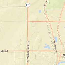 Thiensville Street Map