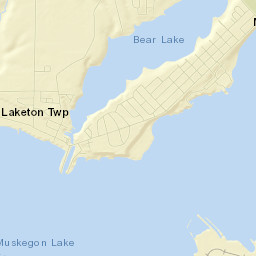 North Muskegon Street Map