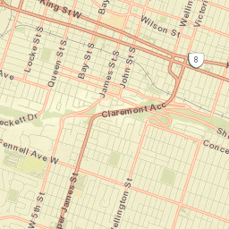 Hamilton Street Map