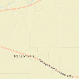 Ransomville Street Map