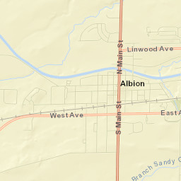 Orleans County Street Map