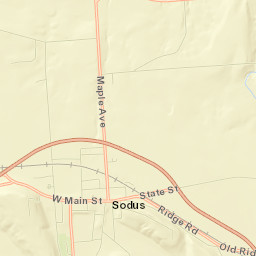 Sodus Street Map