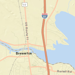 Brewerton Street Map