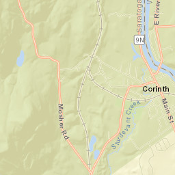 Corinth Street Map