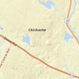Chichester Street Map