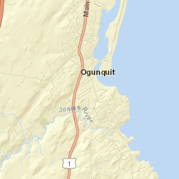 Ogunquit Street Map