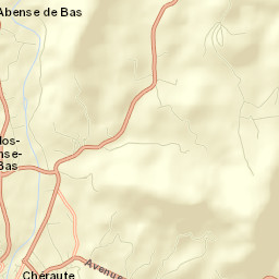 Chéraute Street Map